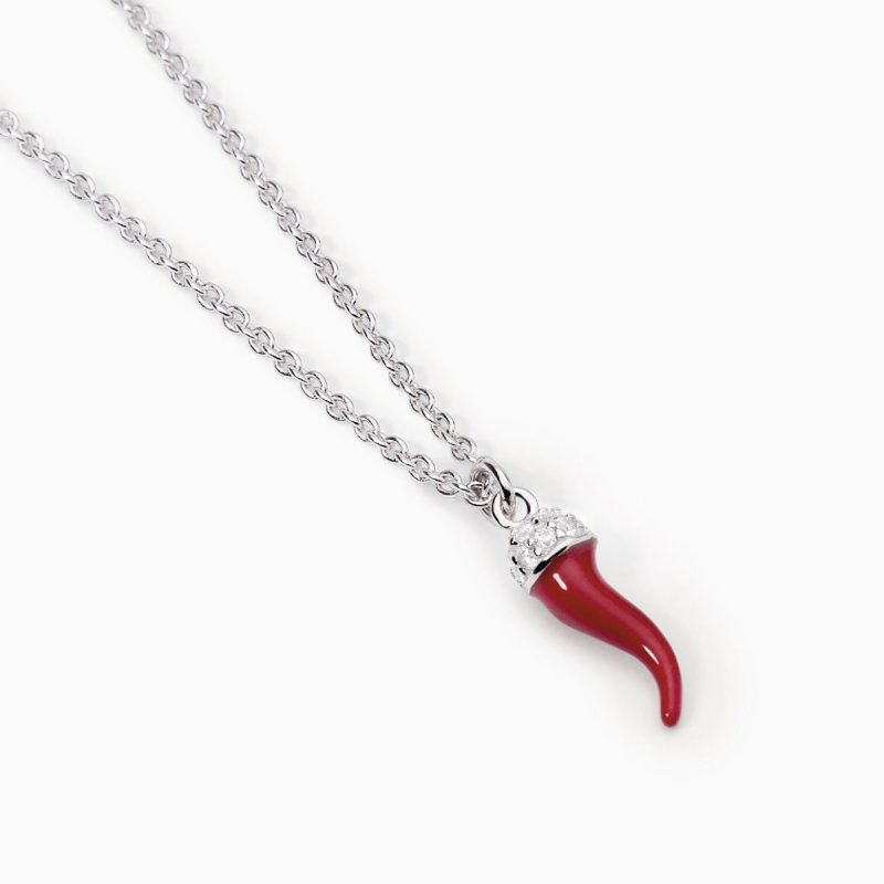 Mabina - Girocollo Argento 925 - Smalto - Zirconi