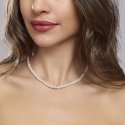 Mabina - Girocollo In Argento 925 - Perle - Zirconi