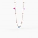 Mabina - Girocollo Argento 925 - Oro Rosa