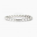 Mabina - Bracciale Tennis - Argento 925 - Perle