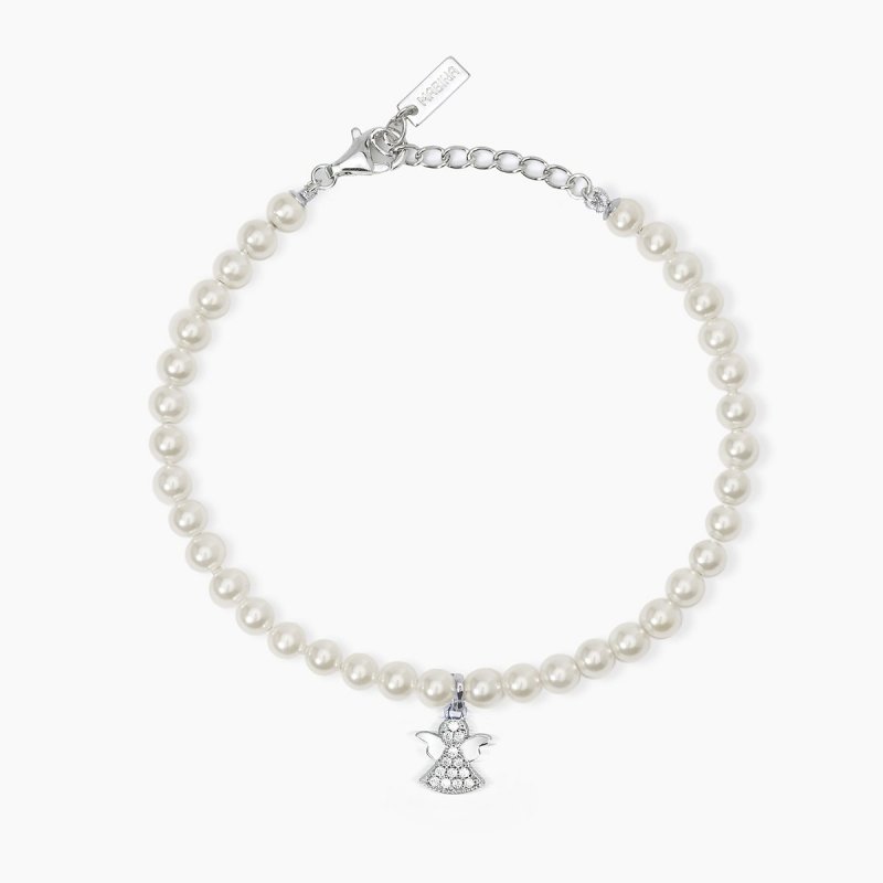 Mabina - Bracciale In Argento 925 - Perle Conchiglia