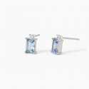 Mabina - Orecchini In Argento 925 - Acquamarina Sint