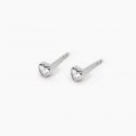 Mabina - Orecchini In Argento - Zirconi Cuore