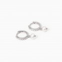 Mabina - Orecchini In Argento 925 - Perle E Zirconi