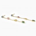 Mabina - Orecchini Argento - Zirconi Multicolor