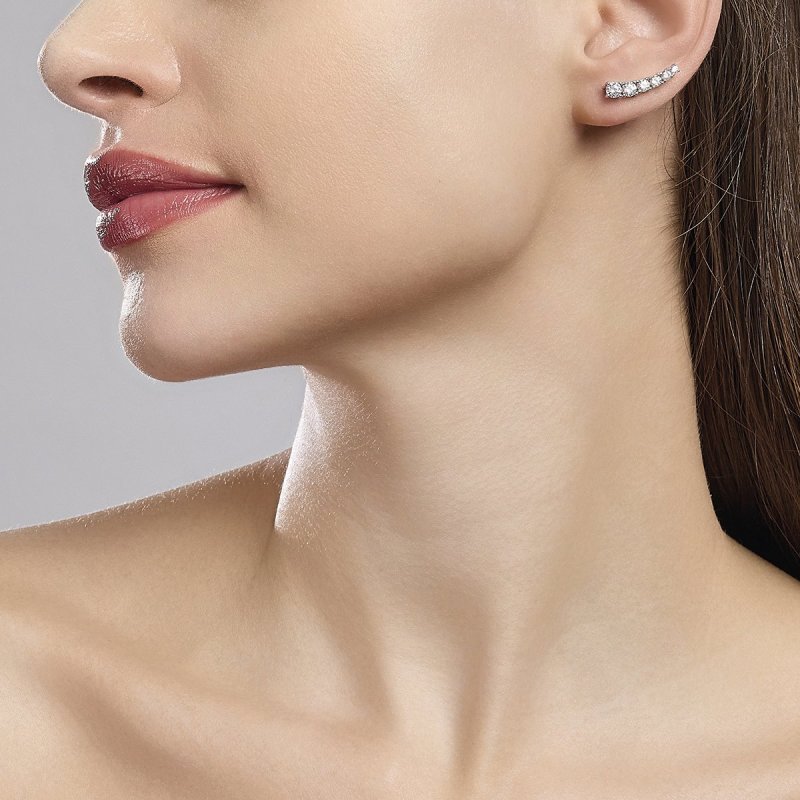 Mabina - Orecchini In Argento 925 - Zirconi