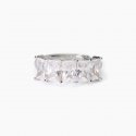 Mabina - Anello In Argento 925 Zirconi - Regolabile
