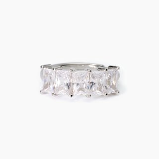 Mabina - Anello In Argento 925 Zirconi - Regolabile