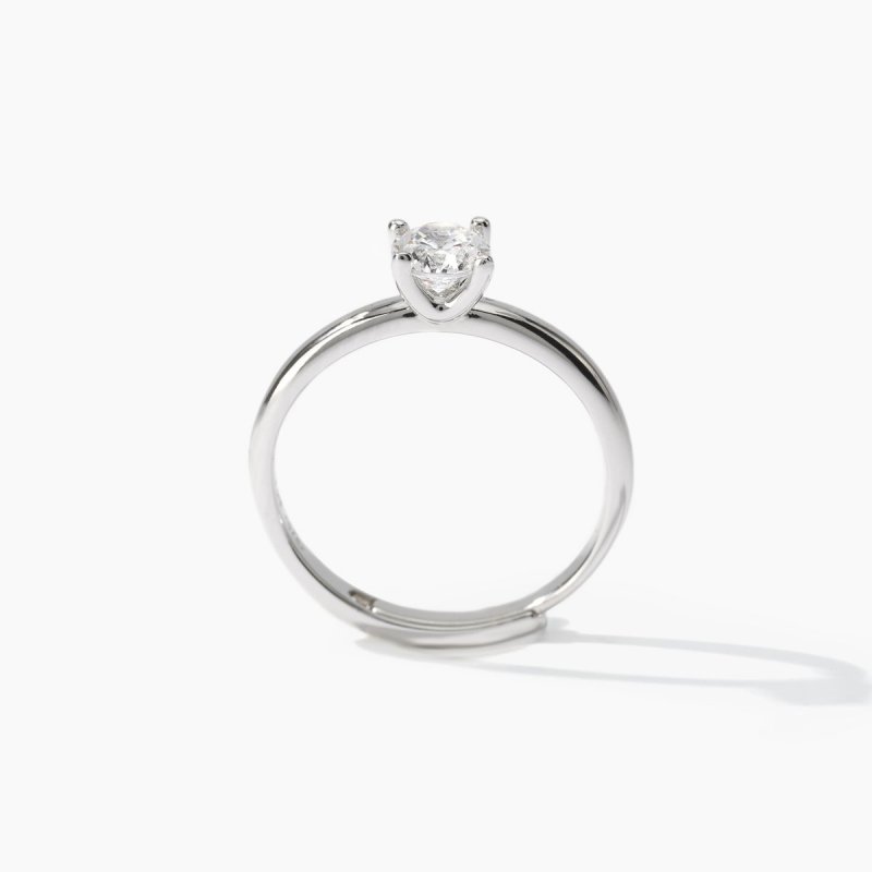 Mabina - Anello Argento 925 - Zirconi Ø 5 Mm