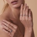 Mabina - Anello Argento 925 - Cuore Zirconi