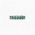 Mabina - Anello In Argento - Smeraldi Sintetici