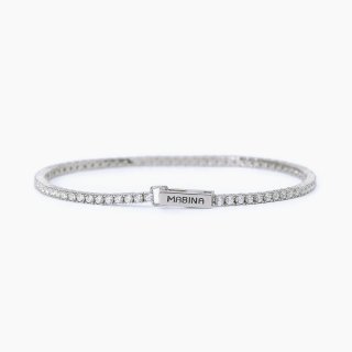 Mabina - Bracciale Tennis - Argento 925 - Zirconi