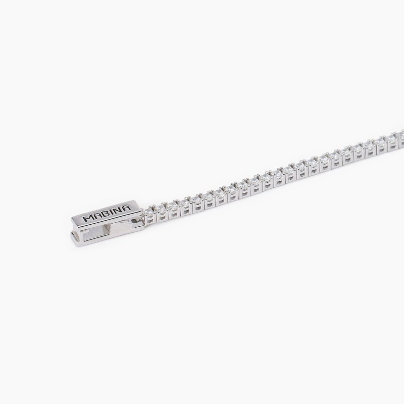 Mabina - Bracciale Tennis - Argento 925 - Zirconi
