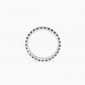 Mabina - Anello In Argento 925 - Zirconi Neri