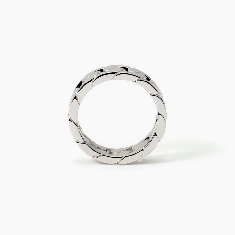 Mabina - Anello Argento 925 - Maglia Groumette