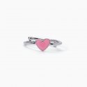 Mabina - Anello In Argento - Smalto - Cuoricino