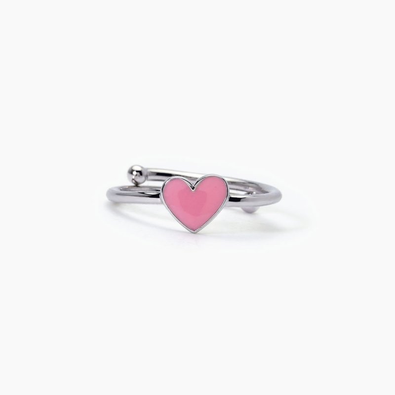 Mabina - Anello In Argento - Smalto - Cuoricino
