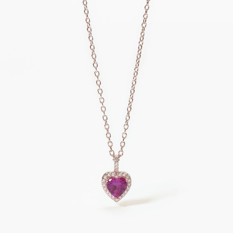 Mabina - Girocollo Argento 925 - Placcato Oro Rosa
