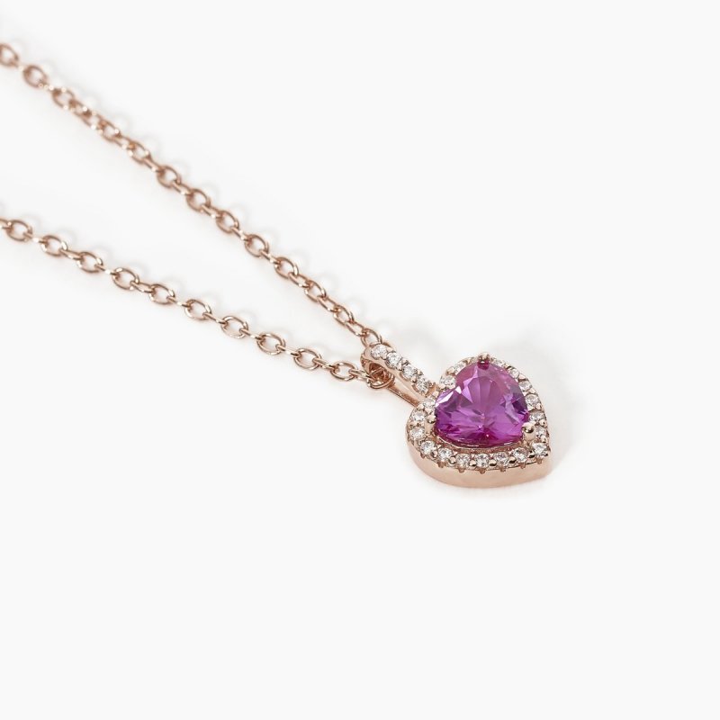 Mabina - Girocollo Argento 925 - Placcato Oro Rosa