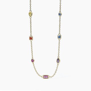 Mabina - Girocollo Argento 925 - Placcato Oro