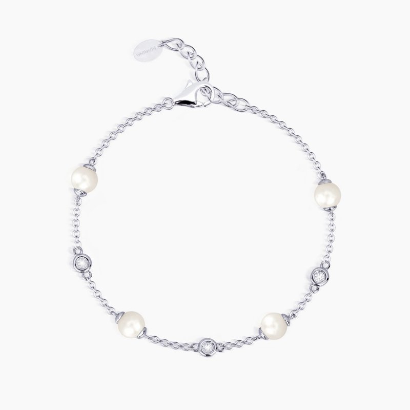Mabina - Bracciale In Argento 925 - Perla