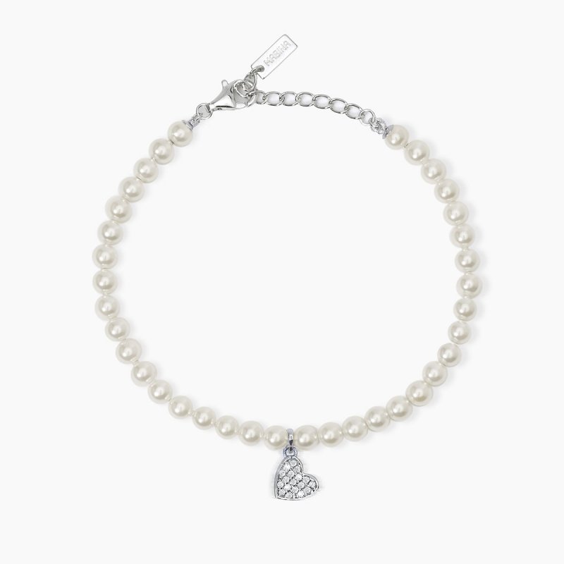 Mabina - Bracciale In Argento 925 - Perle Conchiglia