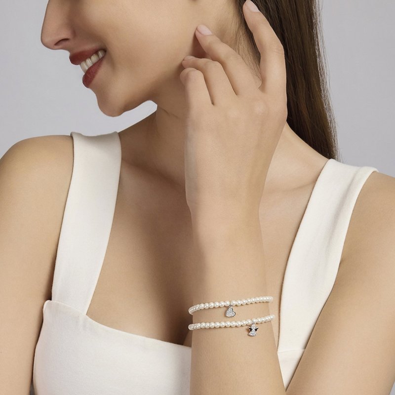 Mabina - Bracciale In Argento 925 - Perle Conchiglia