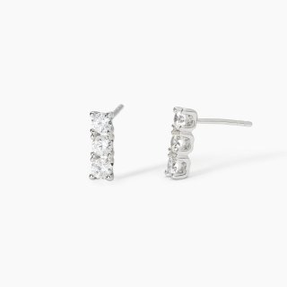 Mabina - Orecchini In Argento - Zirconi