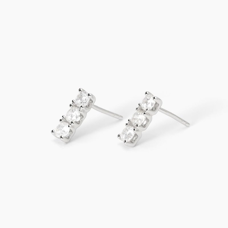 Mabina - Orecchini In Argento - Zirconi