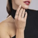 Mabina - Anello In Argento 925 - Zirconi