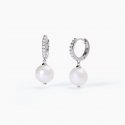 Mabina - Orecchini In Argento - Perla Coltivata