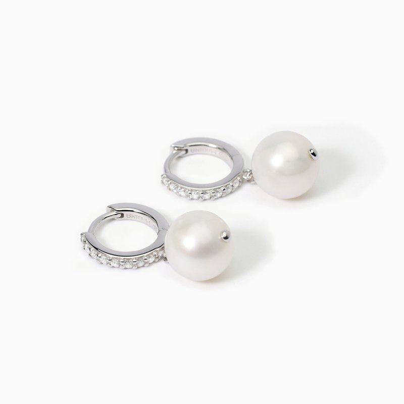 Mabina - Orecchini In Argento - Perla Coltivata