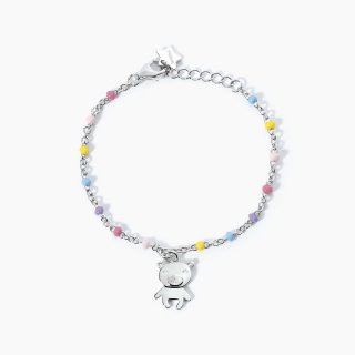 Mabina - Bracciale Argento 925 - Ciondolo Orsetto