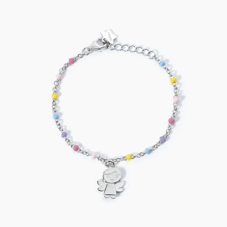 Mabina - Bracciale Angioletto - Argento 925 - Rodiato