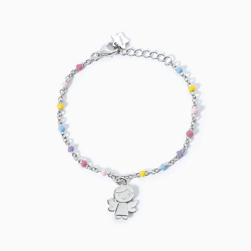 Mabina - Bracciale Angioletto - Argento 925 - Rodiato