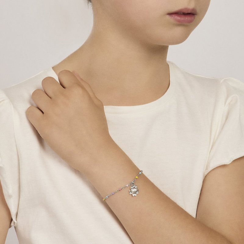 Mabina - Bracciale Angioletto - Argento 925 - Rodiato