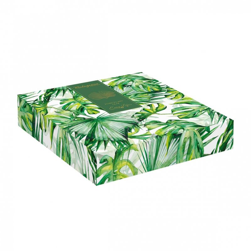 Easy Life - Foglia In Porcellana - 35X29 Cm - Ginko