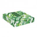 Easy Life - Foglia In Porcellana - 35X29 Cm - Light Green