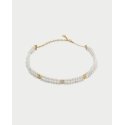 Choker Elastico Tripla Ellissi Perla