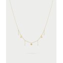 Girocollo 3 Mini Dischi E Punti Luce Line
