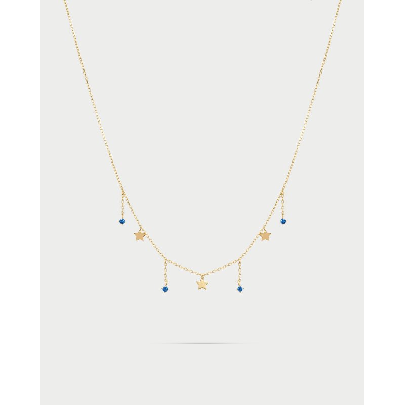 Girocollo 3 Mini Stelle E Punti Luce Line