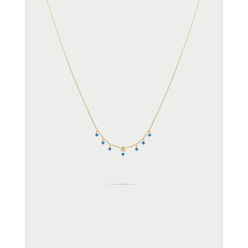 Girocollo Mini Stella E Punti Luce Pendenti
