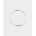 Bracciale 3 Cuori E Punto Luce