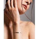Bracciale 3 Cuori E Punto Luce