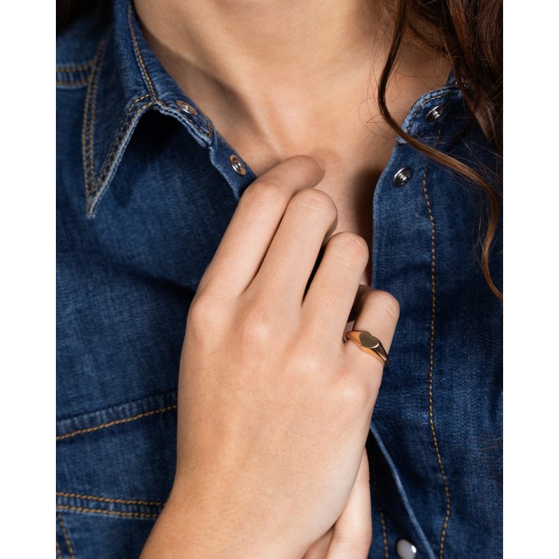 Anello Sigillo Cuore