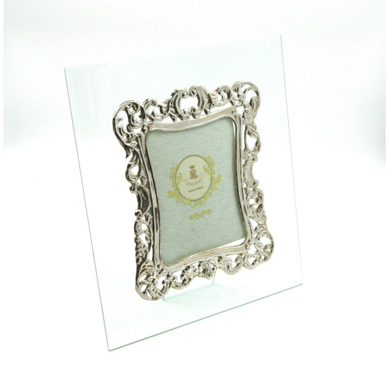 Cornice Orizzontale Antico-Moderno Con Vetro, Art 0107700