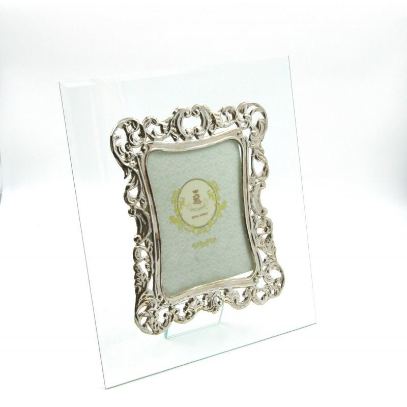 Cornice Orizzontale Antico-Moderno Con Vetro, Art 0107700
