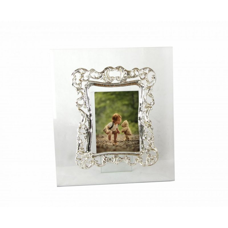 Cornice Orizzontale Antico-Moderno Con Vetro, Art 0107700