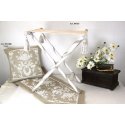 Table Pliant Cotone Av E Lino Grezzo, Art. 0410300