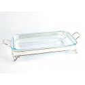 Portapirofila Sempl. Rett. Con Pyrex Art.6104, Art 03656Pt
